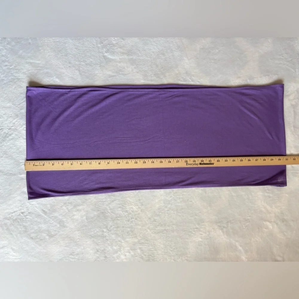 Infinity Scarf- Snood Elegant Purple One Size Necklush Circle